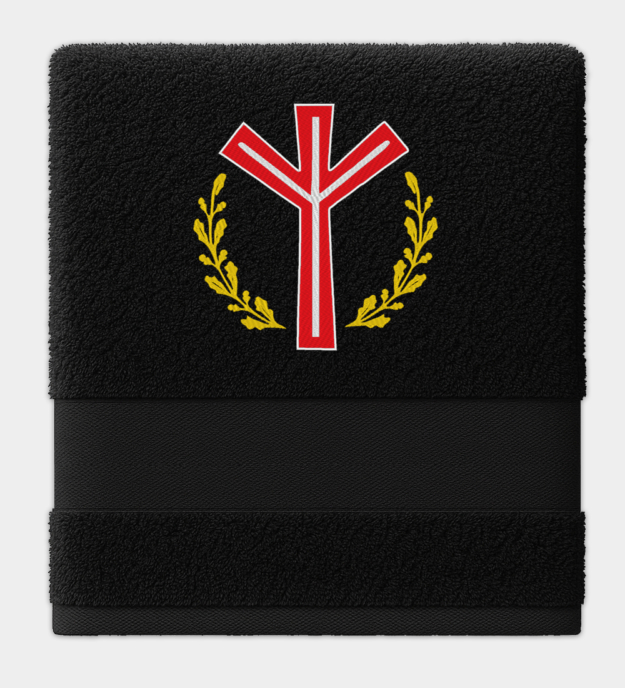 Algiz Rune håndklæde