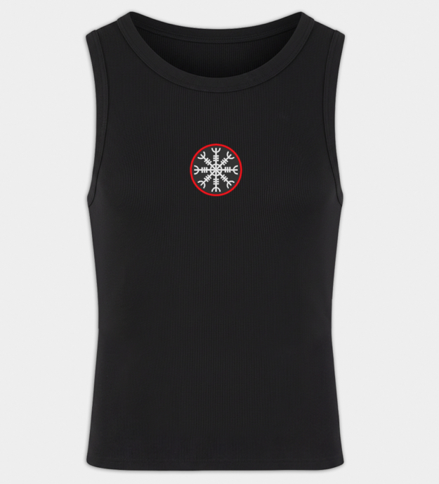 Ægishjálmur tanktop til mænd