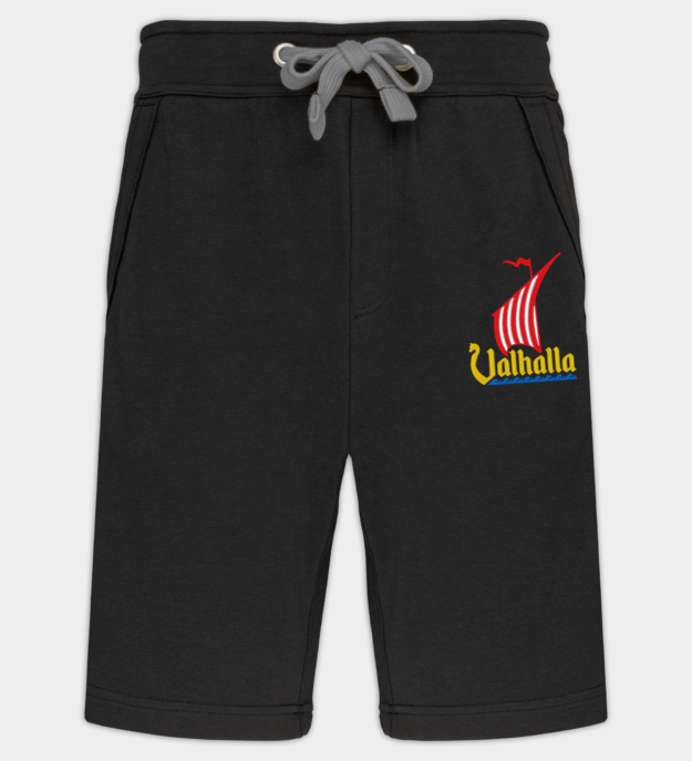 Valhalla Drakkar broderet bermudashorts