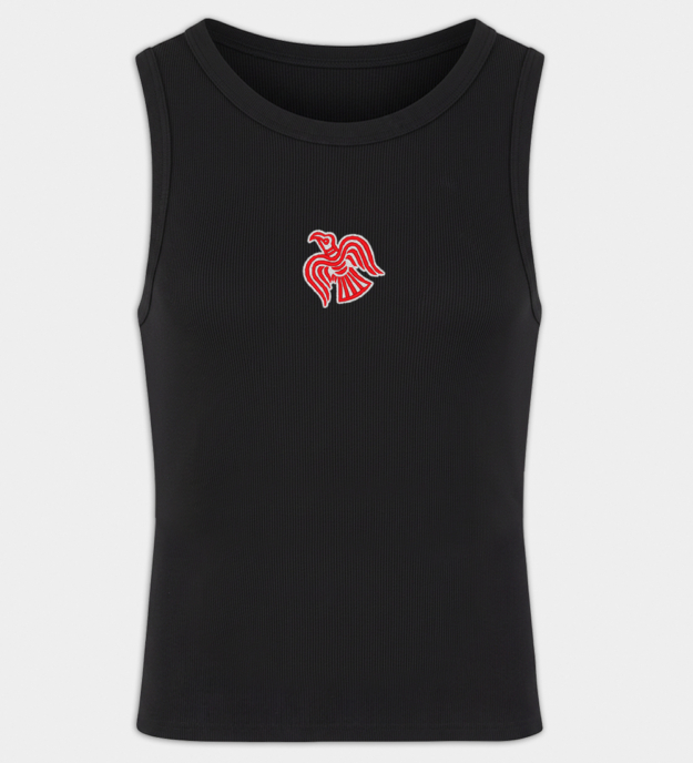 Vikingravnmotiv tanktop til mænd